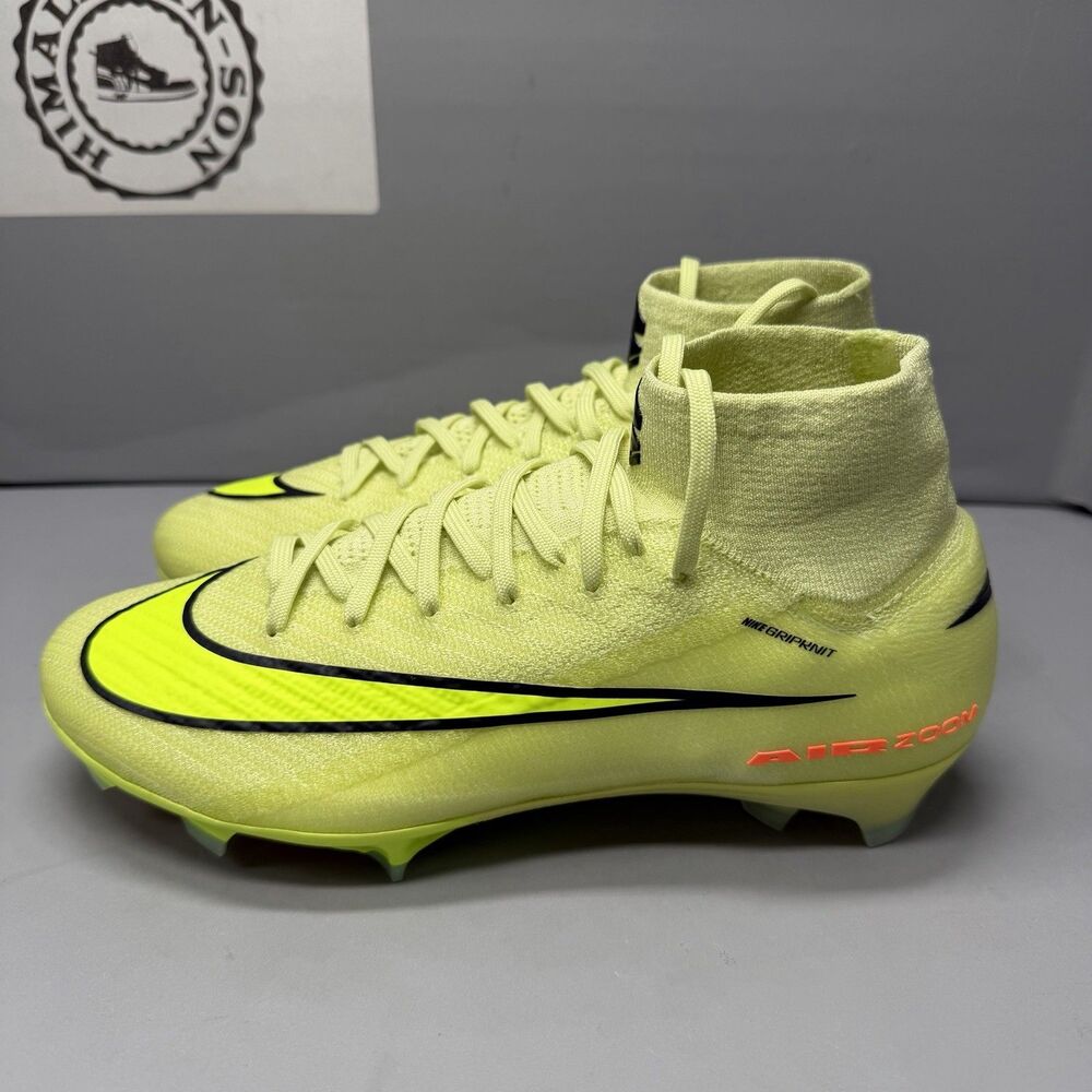 Nike Zoom Mercurial Superfly 10 Elite FG 'Max Voltage' IO4491-300 Men Sz 5.5 NEW